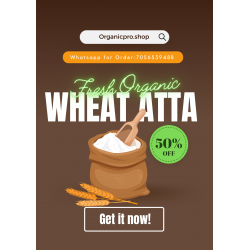 Organic Wheat Atta (Made with Ancient Process)