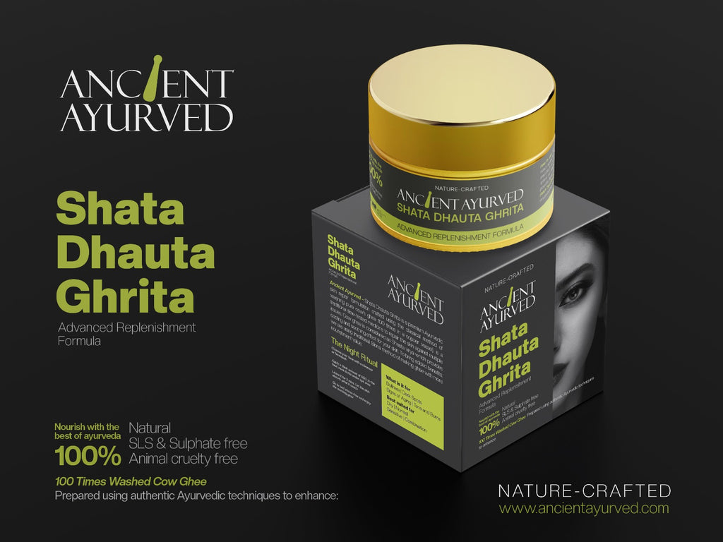 𝗔𝗻𝗰𝗶𝗲𝗻𝘁 𝗔𝘆𝘂𝗿𝘃𝗲𝗱 - Ghee Cream for Skin Repair, Burns, Dryness & Anti-Aging